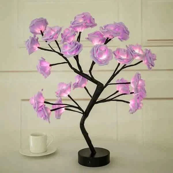 Flower Rose Tree Lamp