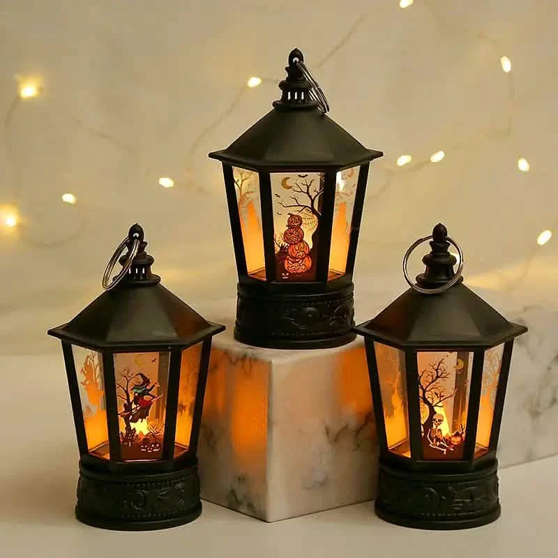 Handheld LED Candle Wind Light for Halloween Decorations and Parties