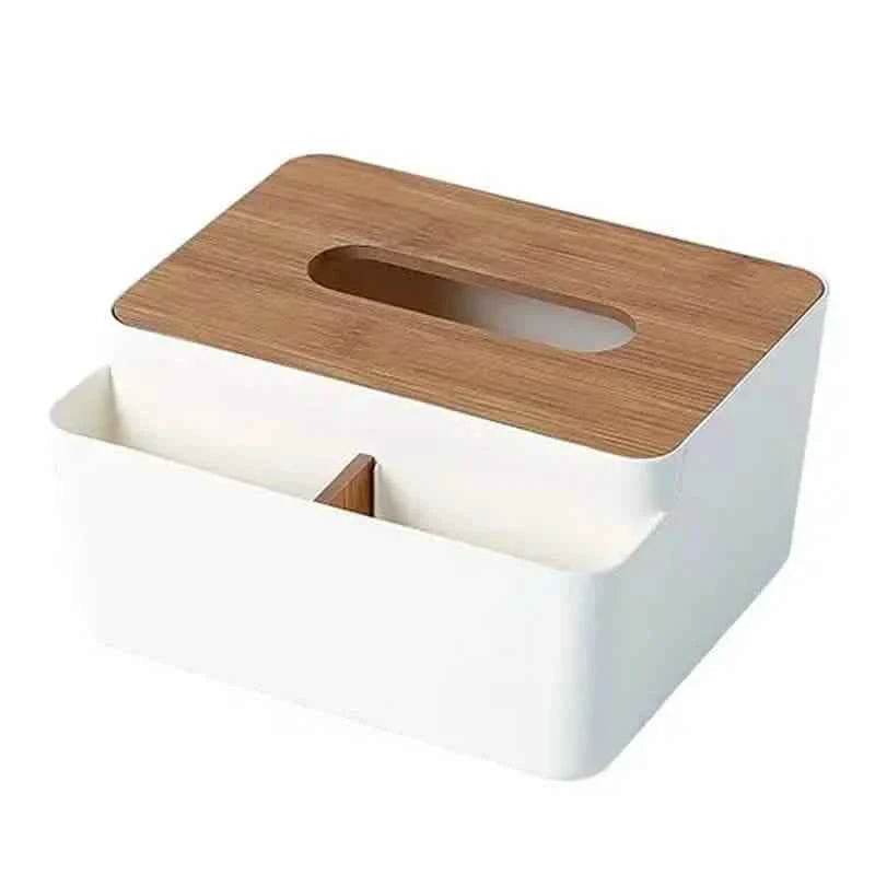 Household Simple Wood Grain Paper Box