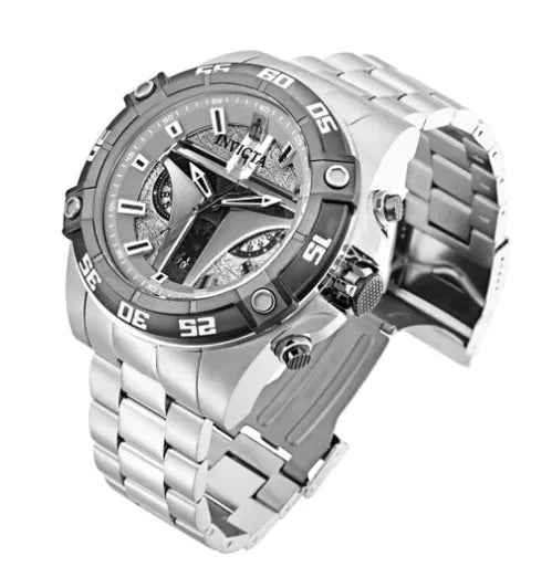 INVICTA STAR WARS MANDALORIAN LIMITED EDITION 52MM QUARTZ WATCH