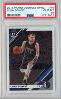 Graded 2019 Panini Donruss Optic Luka Doncic #16 Basketball Card PSA 10 Gem Mint