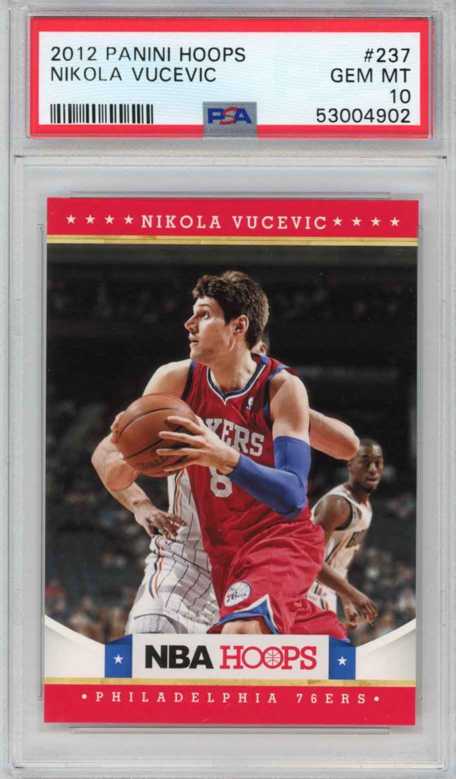 Graded 2012-13 Panini Hoops Nikola Vucevic #237 Rookie RC Basketball Card PSA 10 Gem Mint
