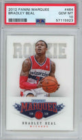 Graded 2012-13 Panini Marquee Bradley Beal #464 Rookie RC Basketball Card PSA 10 Gem Mint
