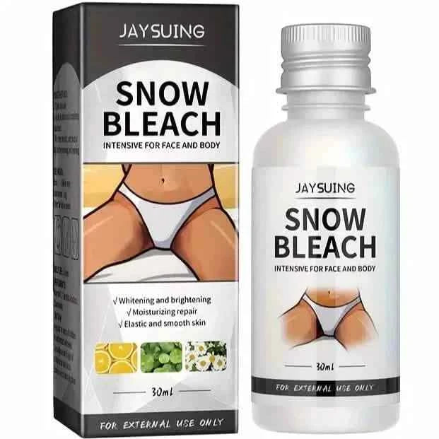 Intensive Brightening & Nourishing Skin Cream - Snow Bleach Whitening Formula for Underarms & Thighs