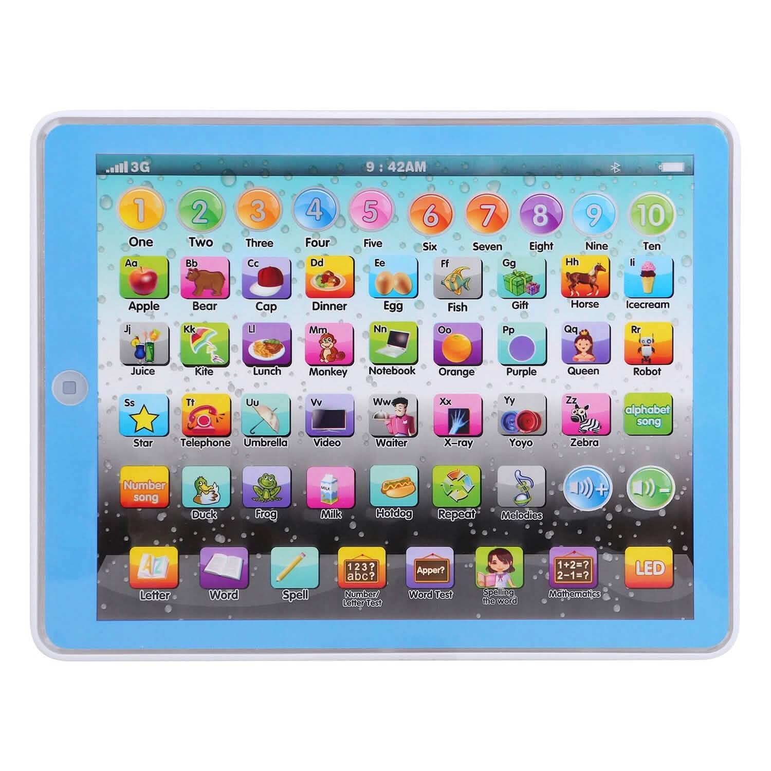 Kid Baby Toddler Educational Tablet Toy