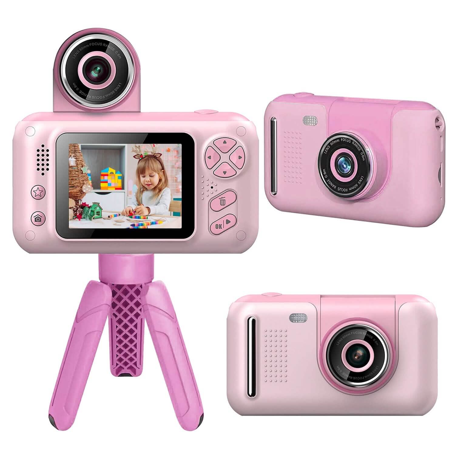 Kids Digital Camera with Flip Lens