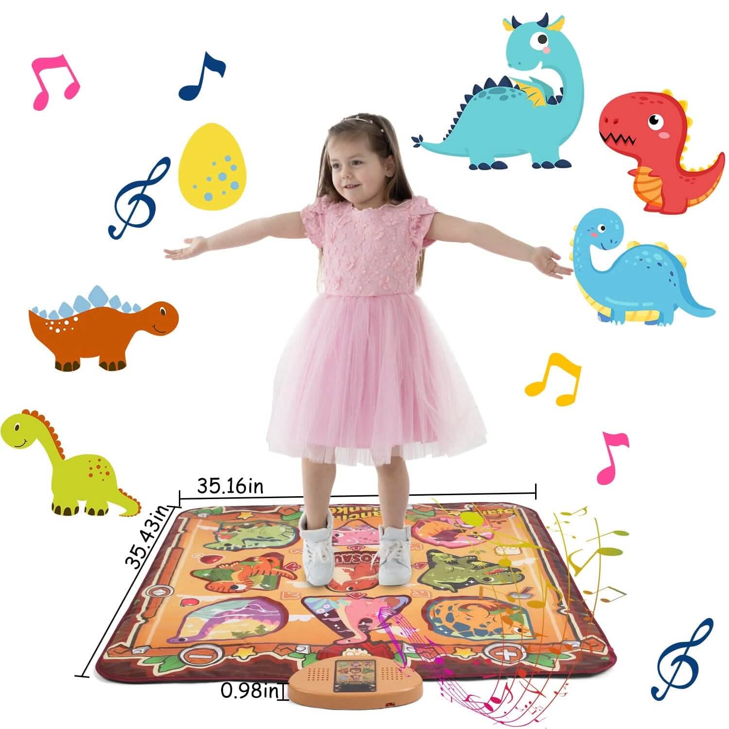 Kids Electronic Music Dance Pad with 6 Modes