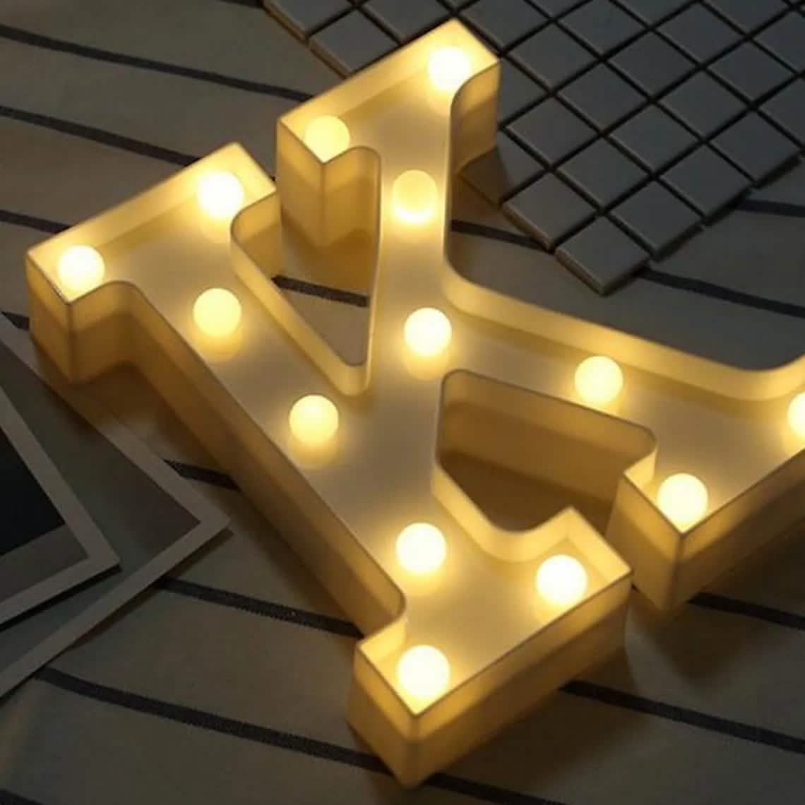 LED Alphabet Light