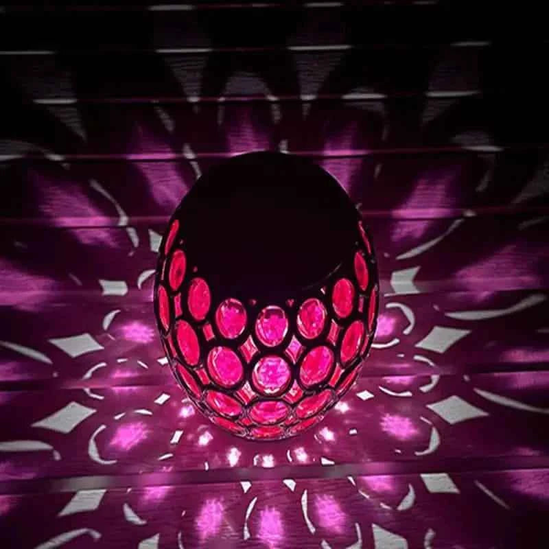 LED Solar Hollow Light Lawn Lamp