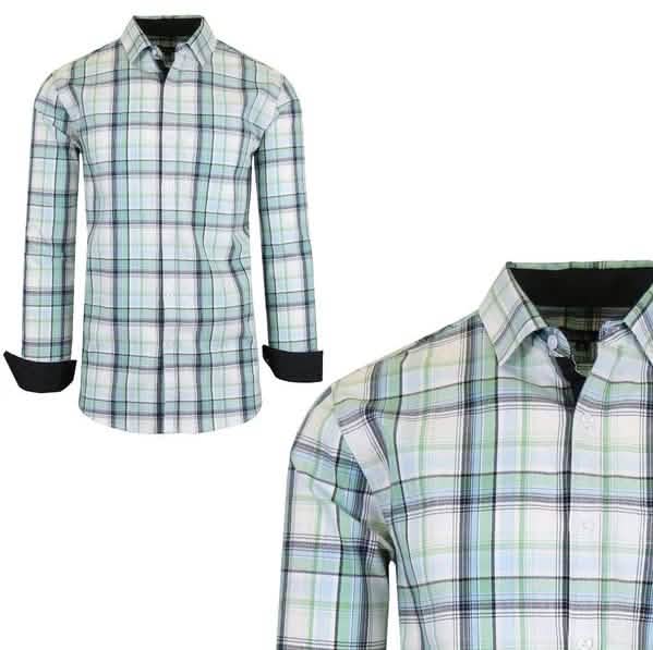 Men’s Quick Dry Slim Fit Stretch Dress Shirts
