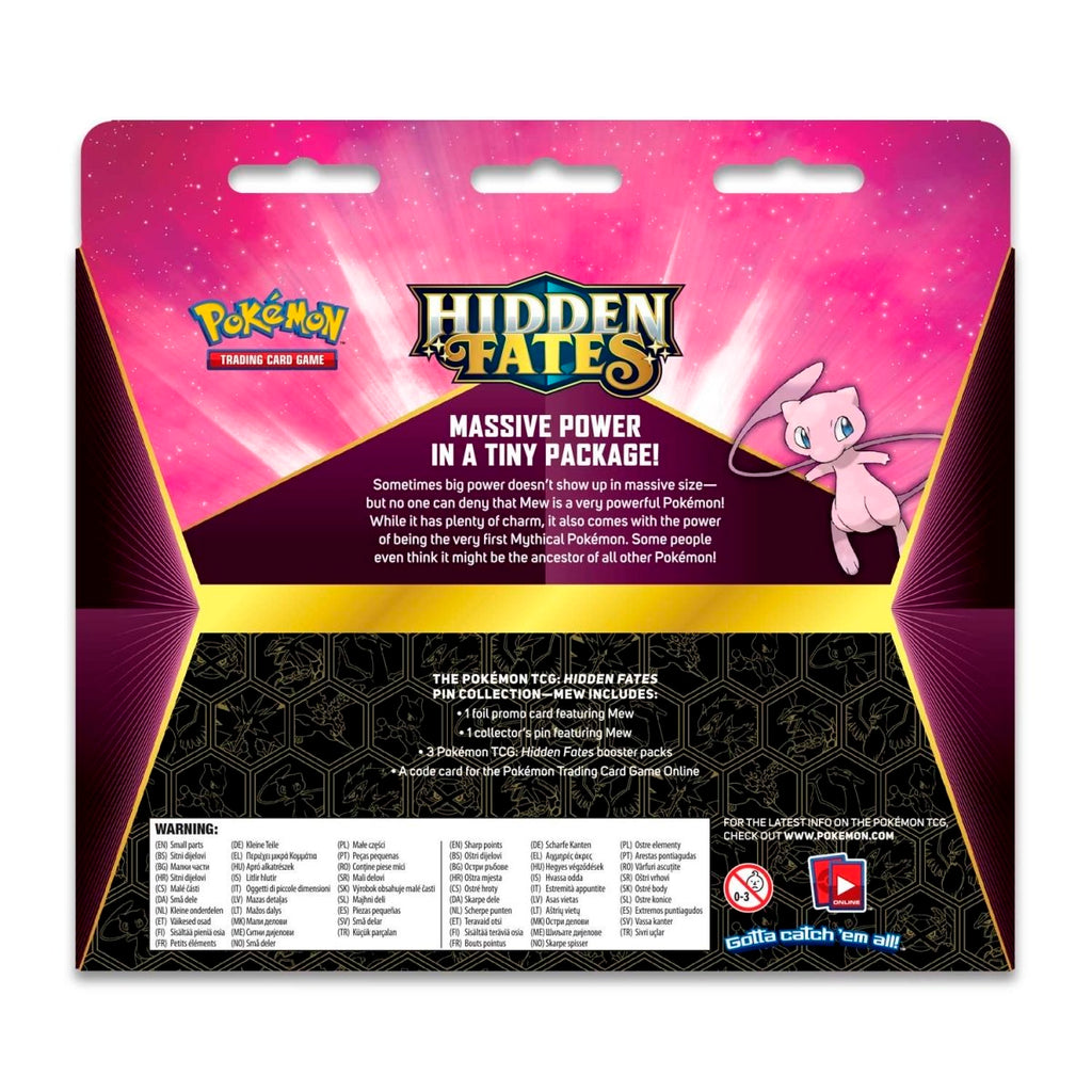 Hidden Fates Pin Collection (Mew)