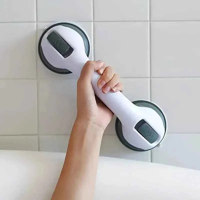 Modern Non-Slip Shower Handle, Powerful Suction, Safety Grip, Contemporary Design