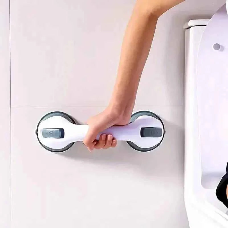 Modern Non-Slip Shower Handle, Powerful Suction, Safety Grip, Contemporary Design