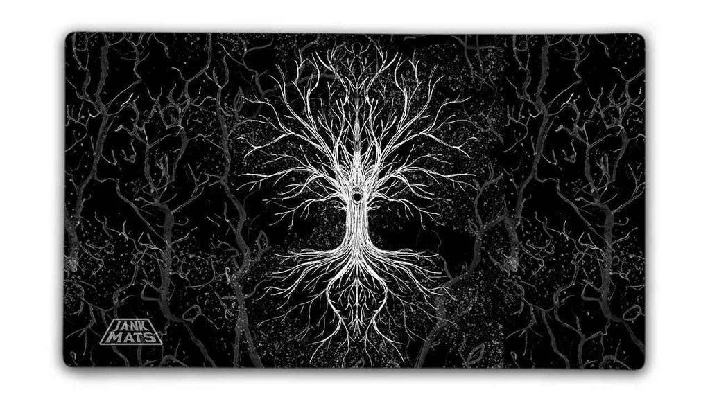 Mono Green BW Gaming Mat