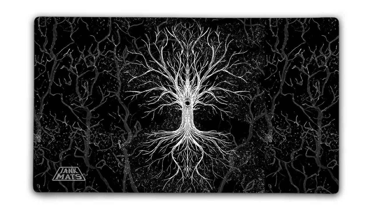 Mono Green BW Gaming Mat
