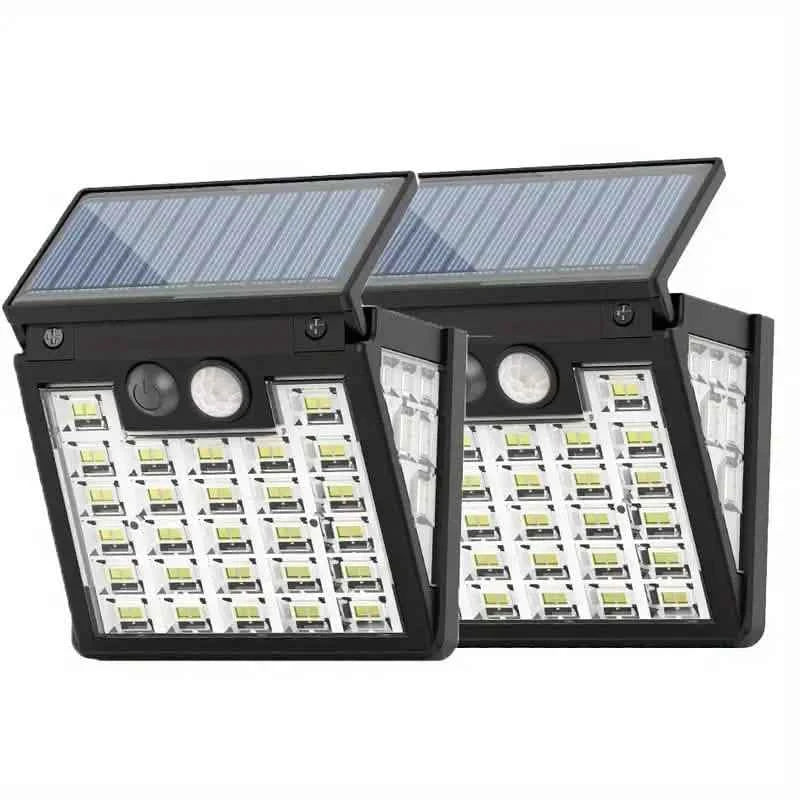 Motion Sensor Solar Street Light - Dusk to Dawn, Energy Efficient LED Lamp