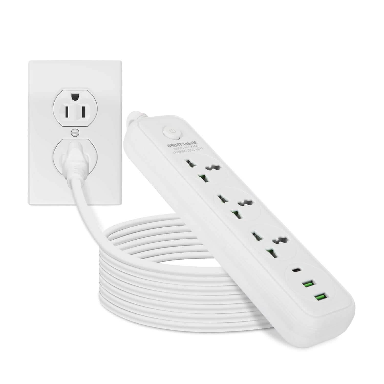 Power Strip with 5.9ft Extension