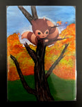 Custom Painted Furret Pokemon Card