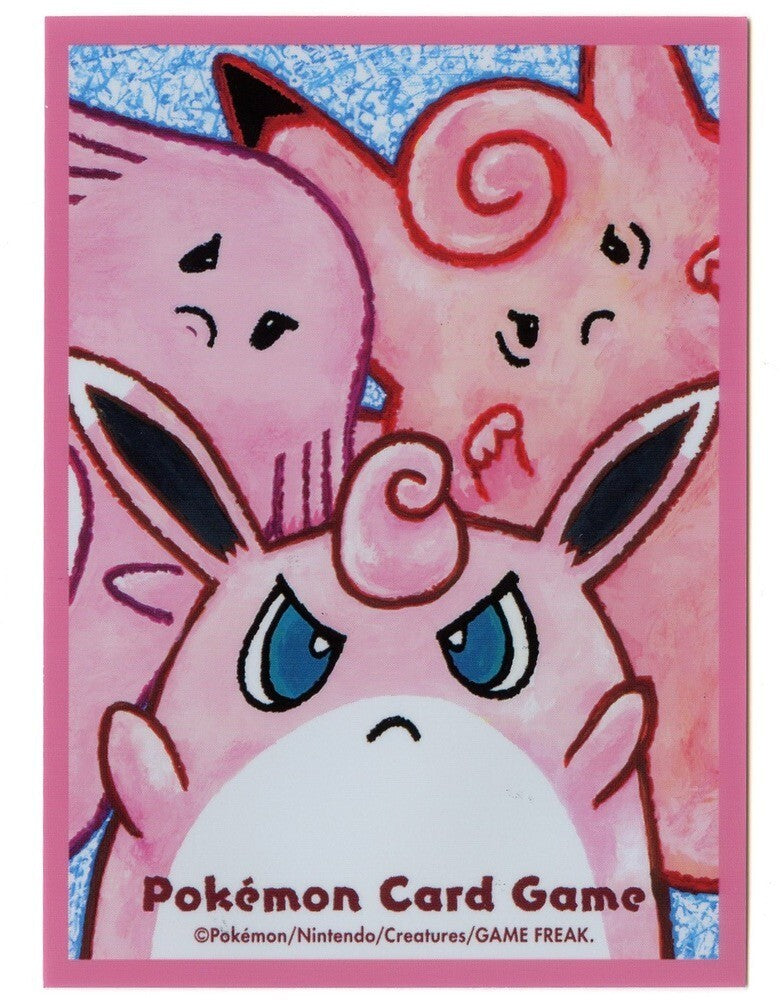 Pokémon Card Sleeve - Tomokazu Komiya Wigglytuff Clefable Chansey (Single Sleeve)