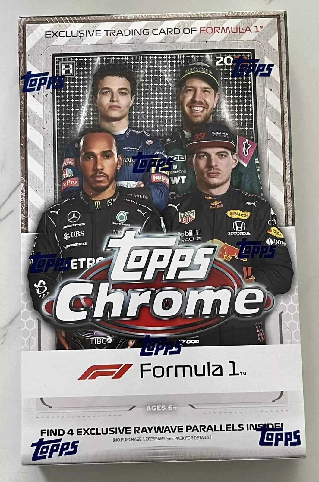 2021 Topps Chrome Formula 1 F1 Racing Hobby Lite Box