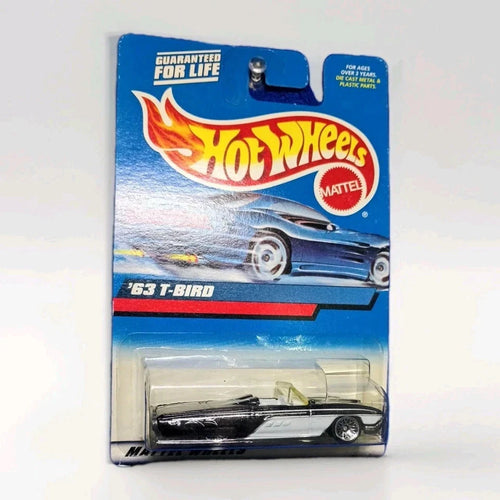 '63 T-Bird Hot Wheels Die-Cast | 1963 Ford Thunderbird Vintage Classic Collector's Edition - Die-Cast Vehicle | 99RedCoins