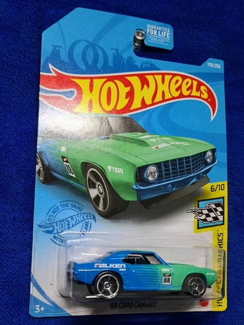 '69 COPO Camaro Hot Wheels Die-Cast | American Muscle Legend Collector's Edition - Die-Cast Vehicle | 99RedCoins