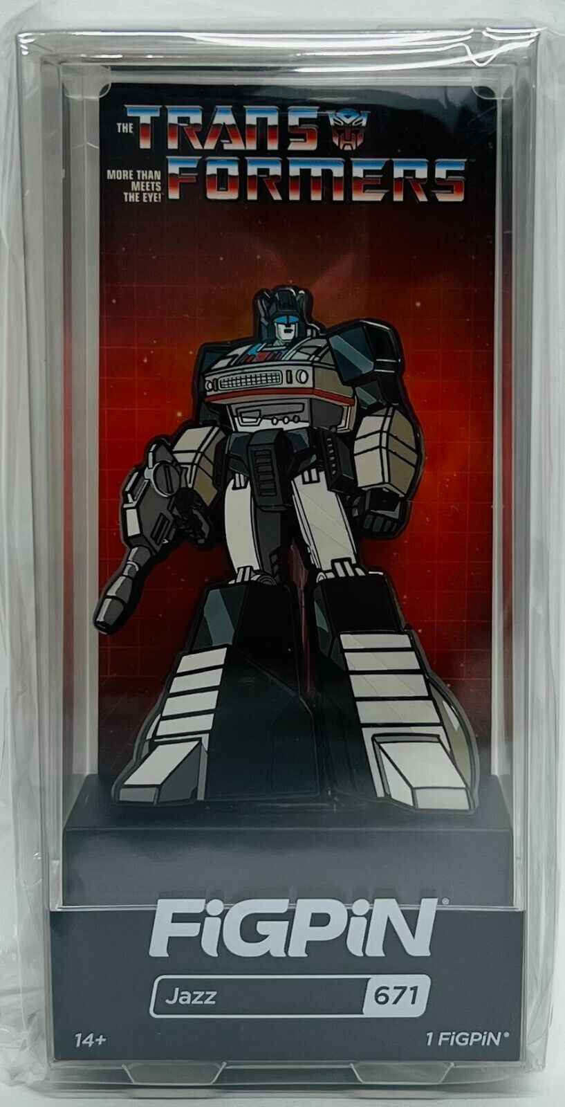 FiGPiN Transformers Jazz 671 Collectible Pin Limited Edition 3000 Exclusive