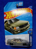 '89 Mercedes-Benz 560 SEC AMG Wild Widebody Hot Wheels Die-Cast | Gunmetal Euro Legend Collector's Edition - Die-Cast Vehicle | 99RedCoins
