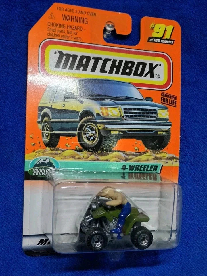 4-Wheeler Off-Road Matchbox Die-Cast | Rugged Off-Road Collector's Edition - Die-Cast Vehicle | 99RedCoins