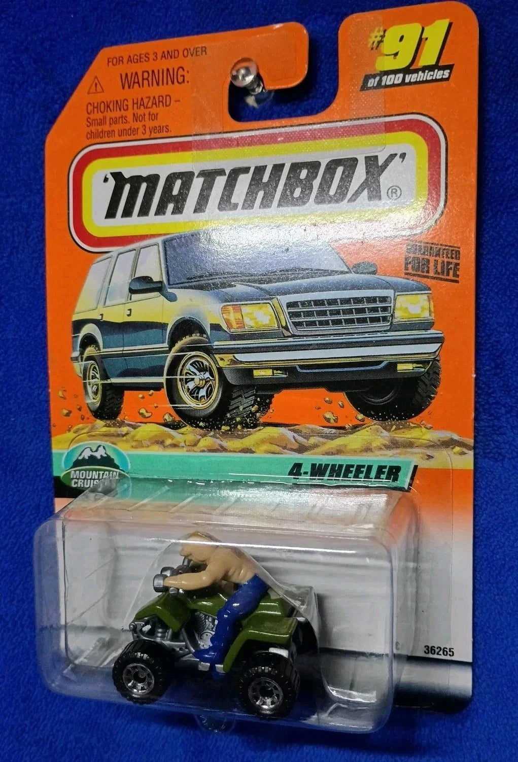 4-Wheeler Off-Road Matchbox Die-Cast | Rugged Off-Road Collector's Edition
