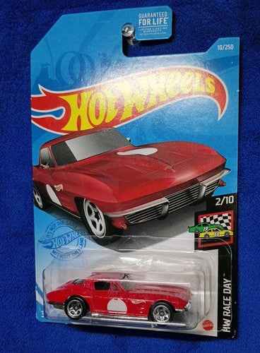 '64 Corvette StingRay Hot Wheels Die-Cast | Split-Window American Sports Car Collector's Edition - Die-Cast Vehicle | 99RedCoins