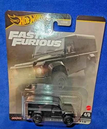 Fast & Furious Land Rover Defender Hot Wheels Premium Die-Cast | Real Riders Movie Car Collector's Edition - Die-Cast Vehicle | 99RedCoins