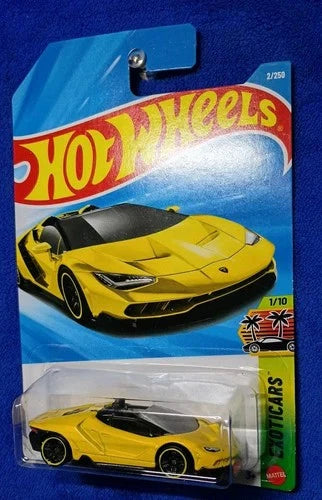 Lamborghini Centenario Roadster Hot Wheels Exoticars Die-Cast | Anniversary Supercar Collector's Edition - Die-Cast Vehicle | 99RedCoins