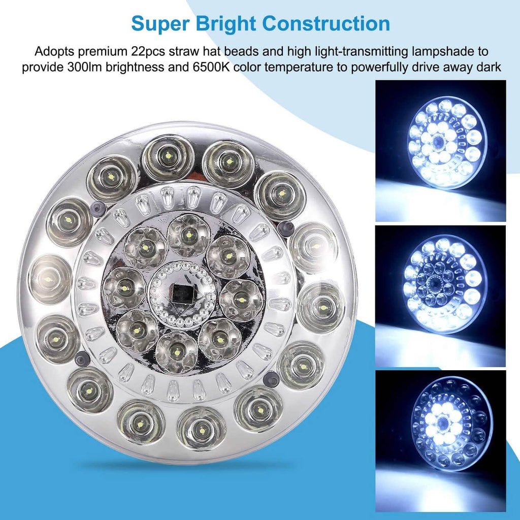 Solar Camping Light Hanging LED Bulb Lamp