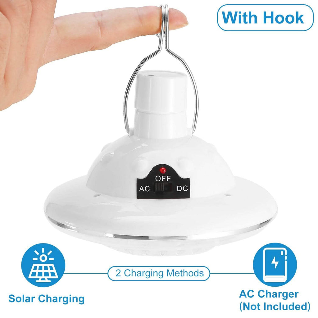 Solar Camping Light Hanging LED Bulb Lamp