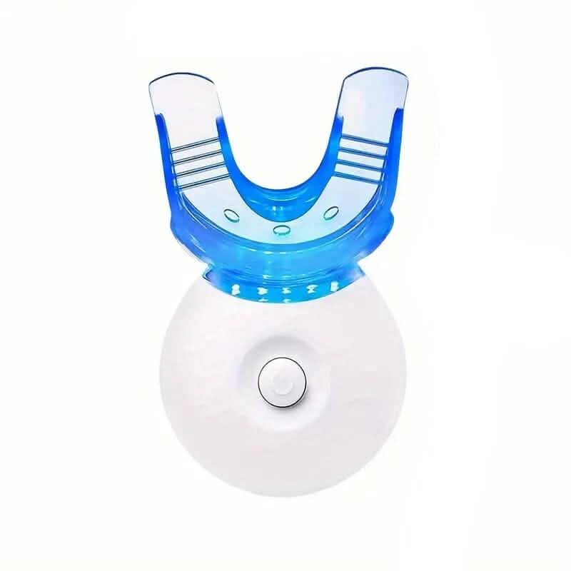 Teeth Whitening Gel Kit with 6 Teeth Cleaning Gel + 2 Dental Trays + Cleaning Led Light