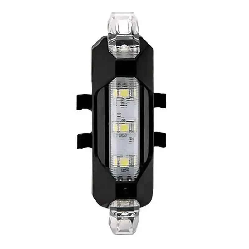 USB Rechargeable LED Bike Tail Light - 4 Flashing Modes For Safety And Visibility