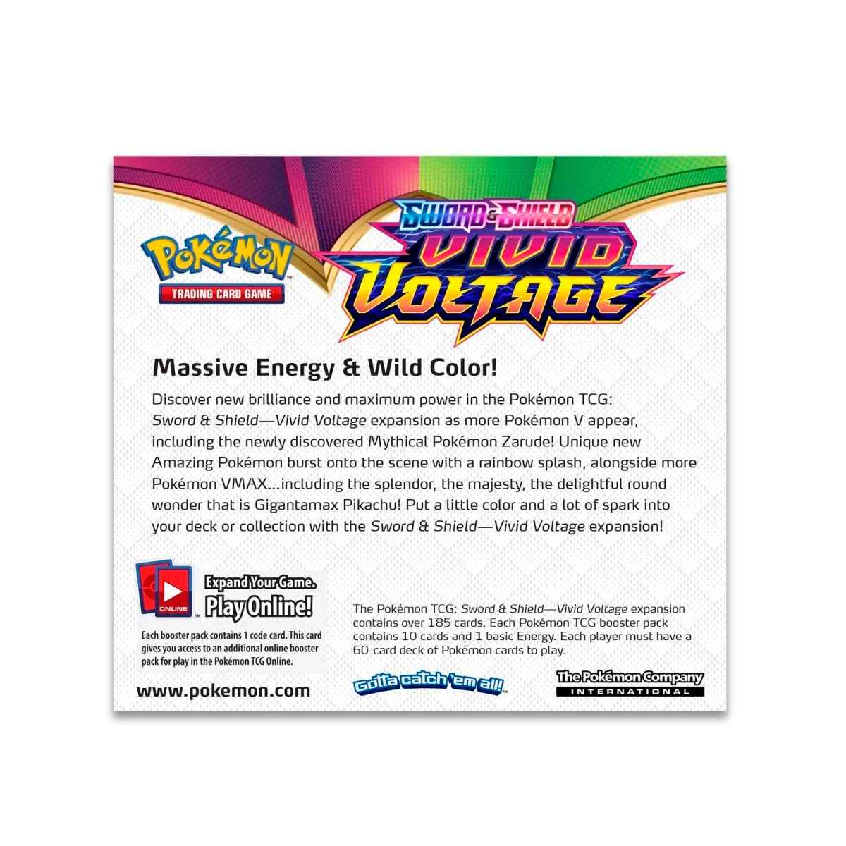 Sword & Shield-Vivid Voltage Booster Display Box (36 Packs)