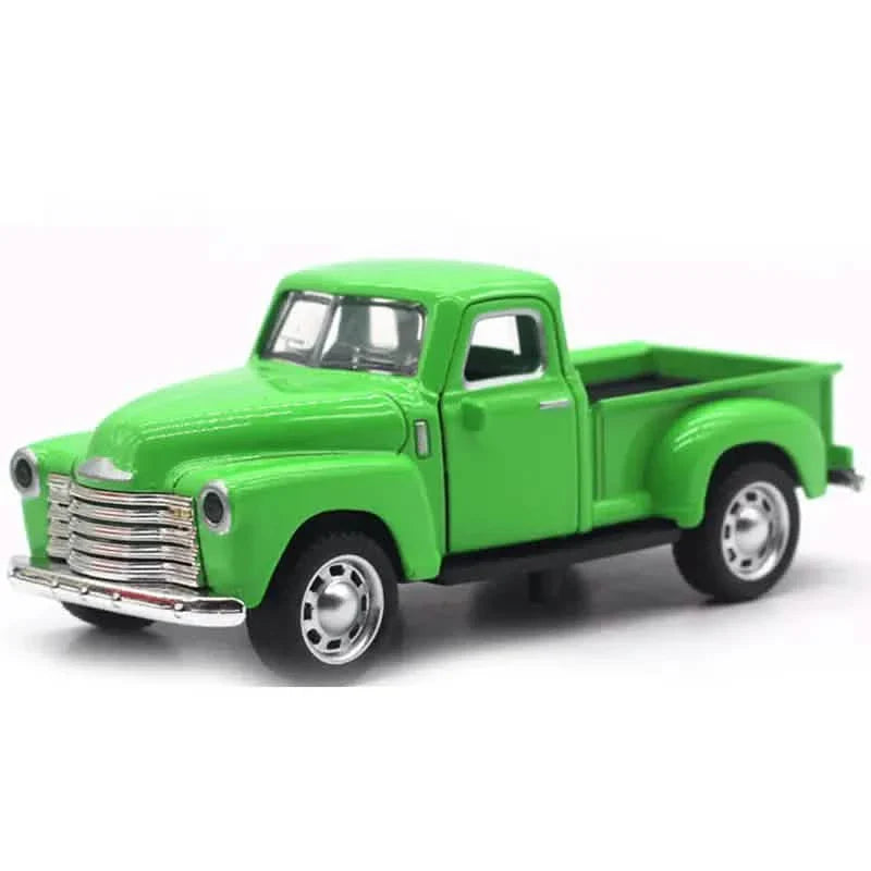 Vintage Mini Diecast  Truck Christmas Metal Farmhouse Decorative Tabletop Storage