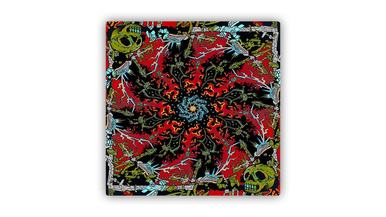 Wheel of Fire 2 Player Cloth Playmat