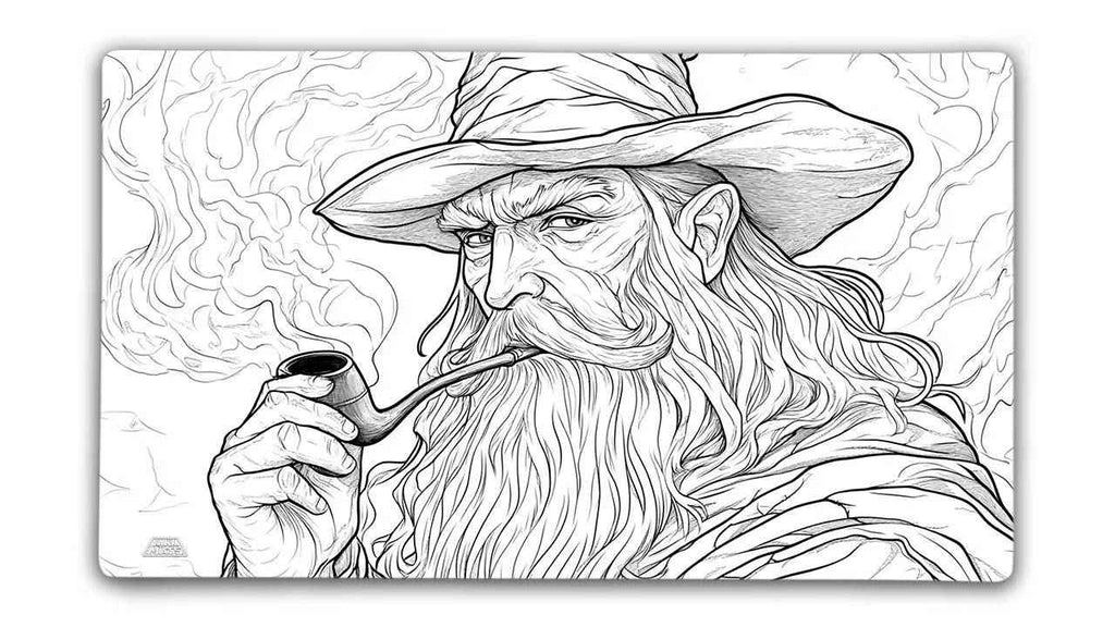 Wizard | Color Your Own Playmat Set