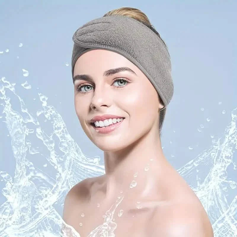 Women's Adjustable Hairband with Soft Non-Slip Headscarf Makeup Headwear