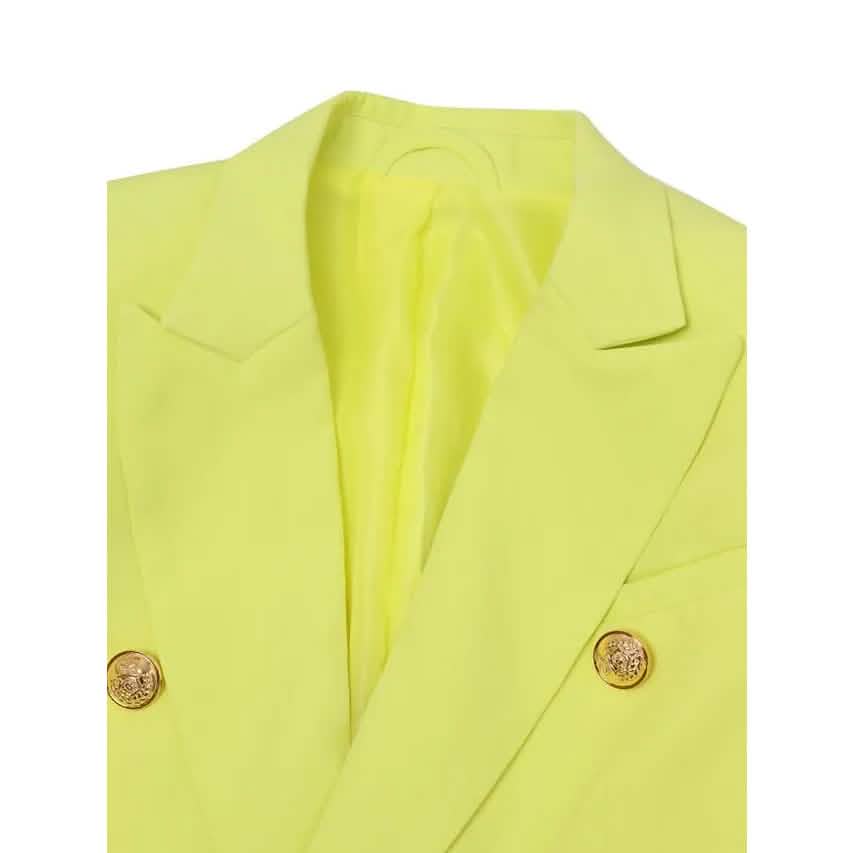 Women's Blazer Solid Color Vintage Style Casual Long Sleeve Coat