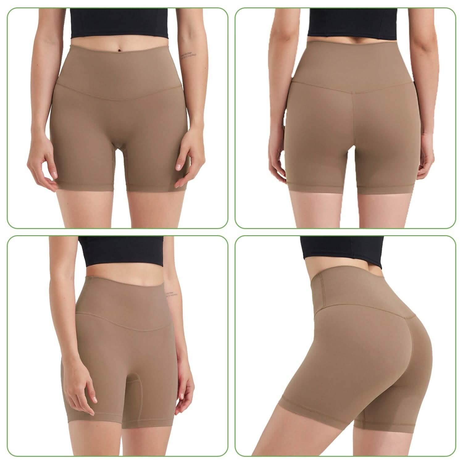 Women's High Waist Biker Shorts