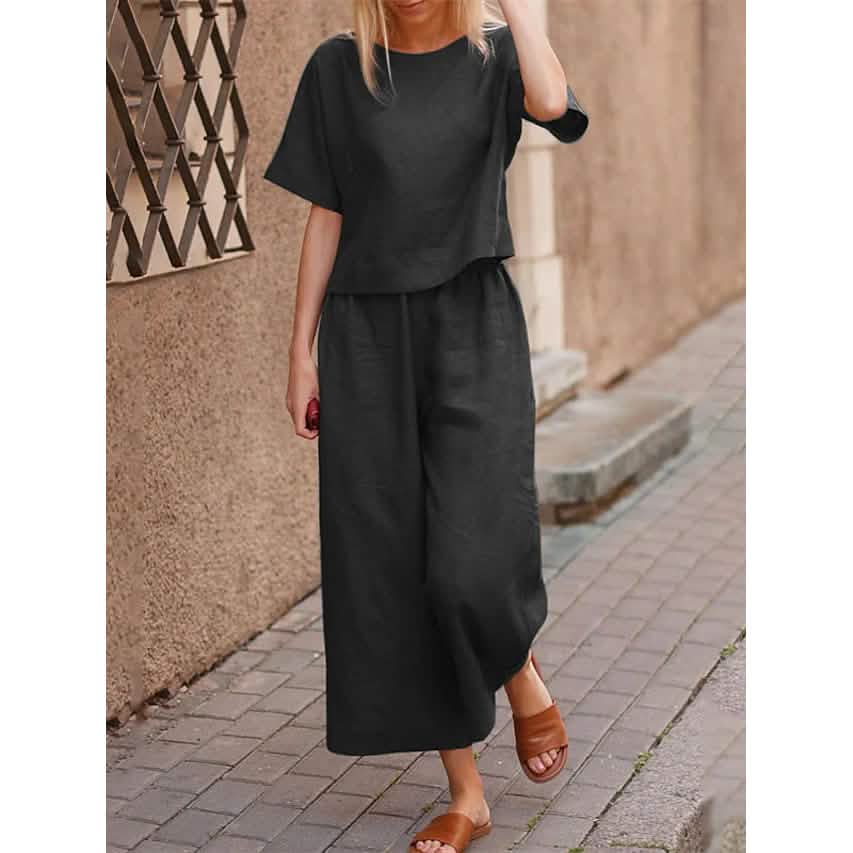 Women's Simple Fashion Comfortable Homewear Set