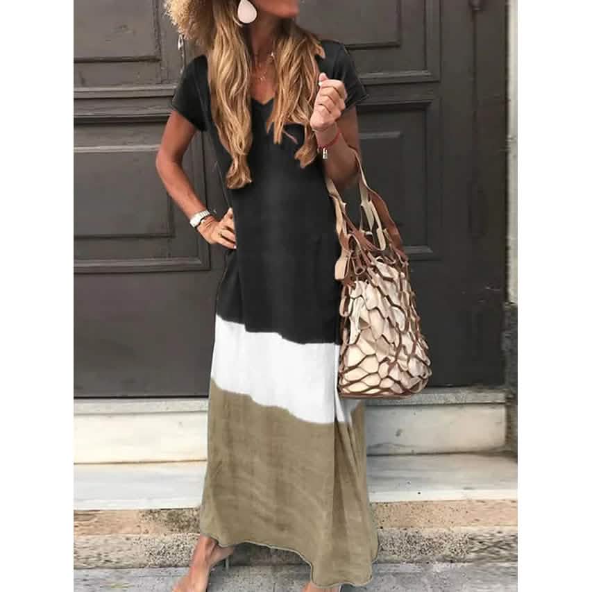 Women's T Shirt Maxi Long Dress