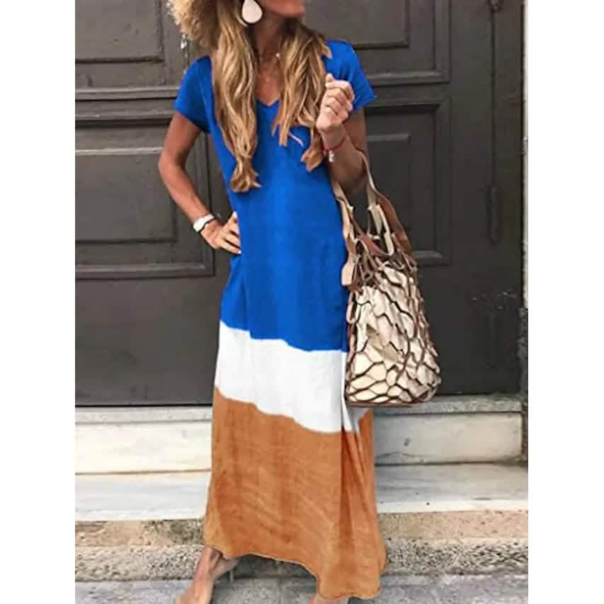 Women's T Shirt Maxi Long Dress