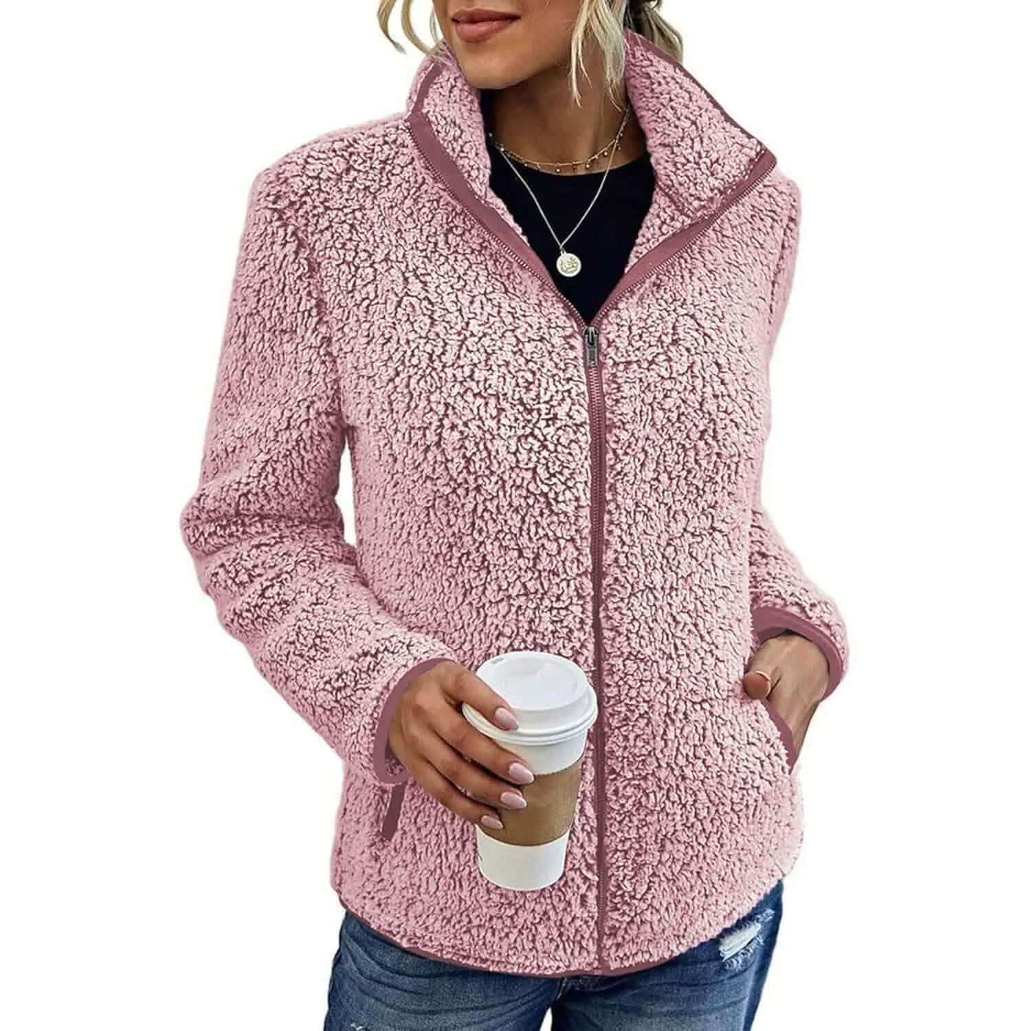Women's Zip Up Jacket Long Sleeve