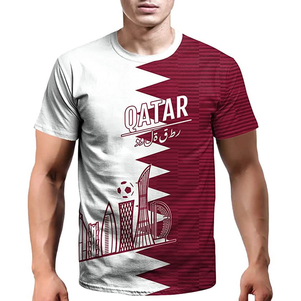 World Cup 2022 Soccer Jersey Women and Mens Football T-Shirts